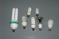 использованные энергосберегающие лампы низкого давления